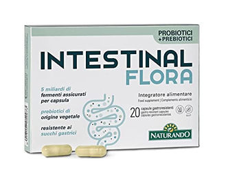 Naturando Intestinal Flora Darmflora Kapseln für Kinder glutenfrei pflanzlicher Ursprung 20 Kapseln – Bild 1 von 1