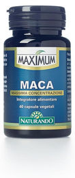 Naturando Maca Kapseln vegetarisch glutenfrei und laktosefrei 40 Stück – Bild 1 von 1
