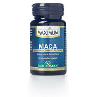 Produktbild von Naturando Maca Kapseln vegetarisch glutenfrei und laktosefrei 40 Stück
