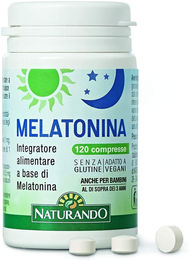 Naturando Melatonin Tabletten glutenfrei 120 Stück – Bild 1 von 1
