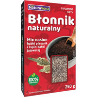 Produktbild von NaturAvena Vitalfaser Flohsamenschalen Pulver Vegan 250g