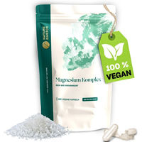 Produktbild von NATURE BASICS Magnesium Oxid Kapseln Vegan 180 Stück