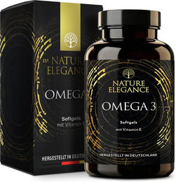 Nature Elegance Schwarzkümmelöl Kapseln vegan ohne Zusatzstoffe 240 Stück – Bild 1 von 3