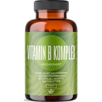 Produktbild von Nature Flow B-Komplex Hochdosiert Vegan ohne Zusatzstoffe 365 Tabletten