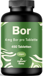 Nature Flow Bor Tabletten vegan ohne Zusatzstoffe 450 Stück – Bild 1 von 1