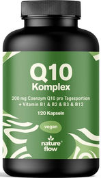 Nature Flow Coenzym Q10 Ubiquinon Kapseln vegan 120 Stück – Bild 1 von 1