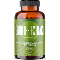 Produktbild von Nature Flow Grüntee Extrakt Kapseln Vegan - 200 Kapseln