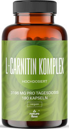Nature Flow L-Carnitin Triple Komplex Kapseln vegan 1000 mg 180 Stück – Bild 1 von 1