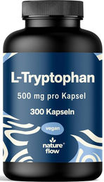 Nature Flow L-Tryptophan vegan 150 mg Kapseln 300 Stück – Bild 1 von 1