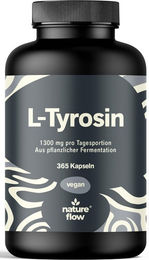 Nature Flow L-Tyrosin vegan Kapseln 365 Stück – Bild 1 von 1