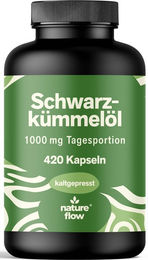 Nature Flow Schwarzkümmelöl Kapseln 420 Stück – Bild 1 von 1