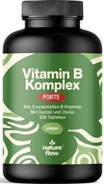 Nature Flow Vitamin B Komplex Forte Tabletten vegan ohne Zusatzstoffe – Bild 1 von 1