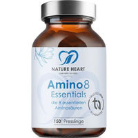 Produktbild von Nature Heart Amino 8 Essentials EAA Presslinge vegan ohne Zusatzstoffe 150 Stück