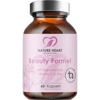 Produktbild von Nature Heart Beauty Formel Kollagen-Kombi Kapseln ohne Zusatzstoffe für Erwachsene