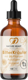 Nature Heart BitterKräuter Bitterstoffe Tropfen mit Kräuter-Komplex vegan und ohne Zusatzstoffe – Bild 1 von 1