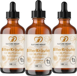 Nature Heart BitterKräuter Kräuter-Komplex Bitterstoffe Tropfen vegan ohne Zusatzstoffe – Bild 1 von 1
