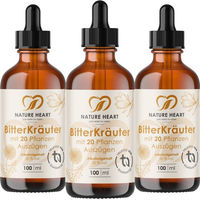Produktbild von Nature Heart BitterKräuter Kräuter-Komplex Bitterstoffe Tropfen vegan ohne Zusatzstoffe