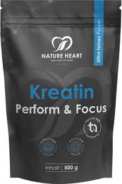 Nature Heart Kreatin Monohydrat Pulver vegan ohne Zusatzstoffe – Bild 1 von 1