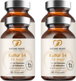 Nature Heart Kultur54 PB Pro+ Bio Kapseln für Erwachsene 120 Stück – Bild 1 von 1