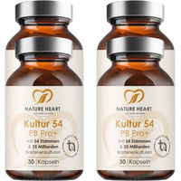 Produktbild von Nature Heart Kultur54 PB Pro+ Bio Kapseln für Erwachsene 120 Stück