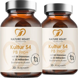 Nature Heart Kultur54 PB Pro+ Bio Kapseln für Erwachsene 60 Stück – Bild 1 von 1
