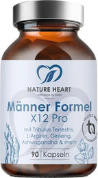 Nature Heart Männer Formel X12 Pro Kapseln ohne Zusatzstoffe – Bild 1 von 1