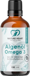 Nature Heart Omega 3 Algenöl vegan 100 ml – Bild 1 von 5