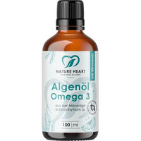 Produktbild von Nature Heart Omega 3 Algenöl vegan 100 ml