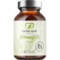 Produktbild von Nature Heart Omega 3 vegan Kapseln