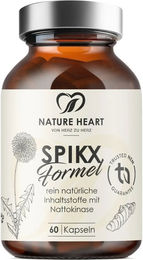Nature Heart SpikX Formel Multi-Enzym-Komplex Kapseln vegan ohne Zusatzstoffe – Bild 1 von 1