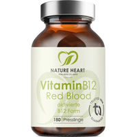 Produktbild von Nature Heart Vitamin B12 Tabletten für Erwachsene 180 Stück