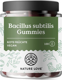 Nature Love Bacillus Subtilis Gummies vegan ohne Gelatine 100 Stück – Bild 1 von 4