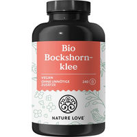 Produktbild von Nature Love Bio Bockshornklee Kapseln 240 Stück vegan