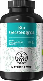 Nature Love Bio Gerstengras Kapseln glutenfrei 180 Stück – Bild 1 von 3