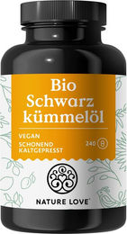 Nature Love Bio Schwarzkümmelöl Kapseln 1000 mg 240 Stück – Bild 1 von 3