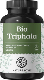 Nature Love Bio Triphala Kräuter-Komplex Kapseln 500 mg 180 Stück – Bild 1 von 2