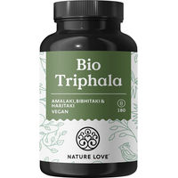 Produktbild von Nature Love Bio Triphala Kräuter-Komplex Kapseln 500 mg 180 Stück