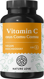 Nature Love Camu Camu Extrakt Kapseln - Natürliches Vitamin C - 120 Kapseln – Bild 1 von 4