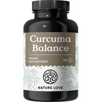 Produktbild von Nature Love Curcuma Balance Kurkuma Extrakt 1500 mg 180 Kapseln