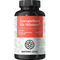 Produktbild von Nature Love Energiefluss für Männer - 90 Kapseln - Mit Kräuter-Komplex