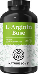 Nature Love L-Arginin Base mit Citrullin Kapseln 365 Stück pflanzlicher Ursprung ohne Zusatzstoffe – Bild 1 von 6