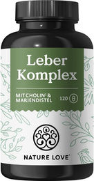 Nature Love Leber Komplex Kapseln vegan 120 Stück – Bild 1 von 7