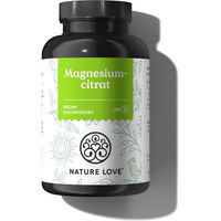 Produktbild von Nature Love Magnesiumcitrat Kapseln 180 Stück