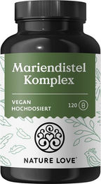 Nature Love Mariendistel Artischockenextrakt Löwenzahn und Desmodium 4-fach Komplex 120 Kapseln – Bild 1 von 4
