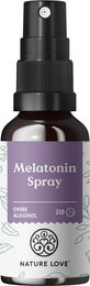 Nature Love Melatoninspray mit 0,5 mg Melatonin, Vitamin B1 und B6, zuckerfrei, 30 ml – Bild 1 von 3
