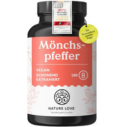 Nature Love Mönchspfeffer Kapseln vegan 240 Stück – Bild 1 von 4