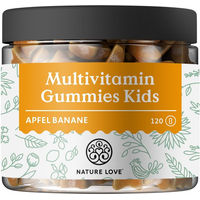 Produktbild von Nature Love Multivitamin Gummies für Kinder vegan und zuckerfrei 120 Stück