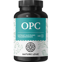 Produktbild von Nature Love OPC Traubenkernextrakt Vegan 180 Kapseln