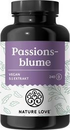 Nature Love Passionsblume Extrakt 750 mg Kapseln 240 Stück – Bild 1 von 3