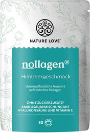 Nature Love Veganes Kollagen Booster Himbeere Pulver 500g vegan und zuckerfrei – Bild 1 von 2